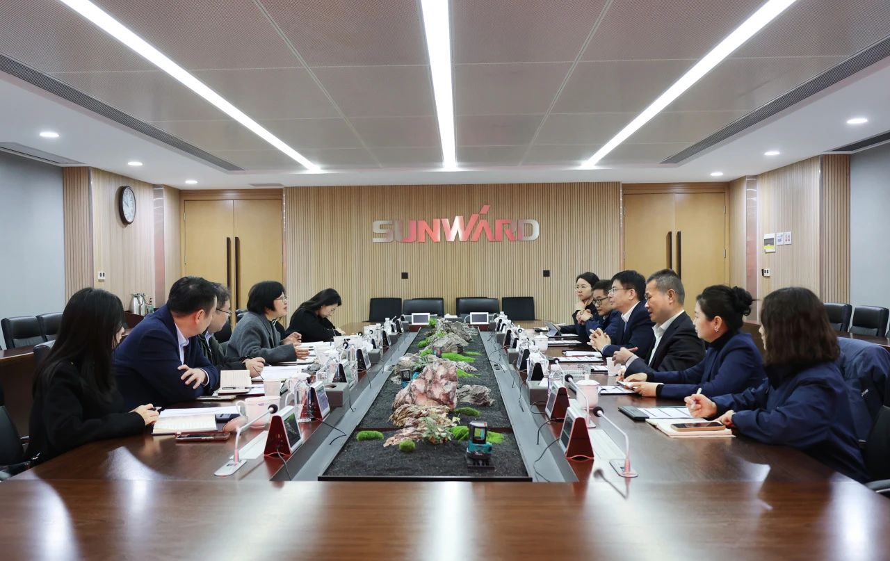 深化合作 共促出海——中国信保湖南分公司到访UED在线官网网页版(中国)唯一官方网站智能