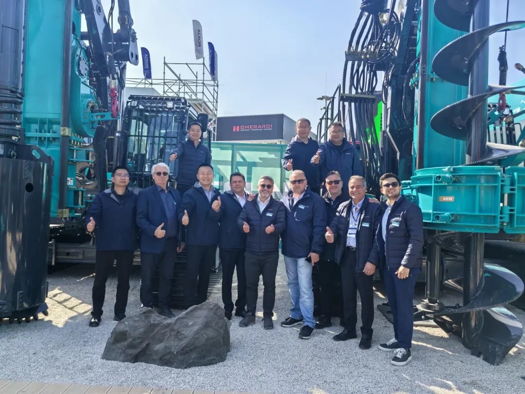 Bauma 2025 | 高端定制!UED在线官网网页版(中国)唯一官方网站智能Pro系列旋挖钻机燃爆全场