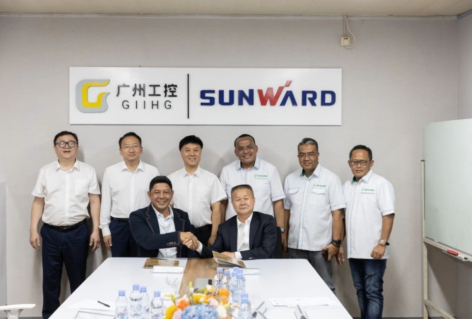 广州工控集团党委书记、董事长景广军率队考察UED在线官网网页版(中国)唯一官方网站智能印尼子公司