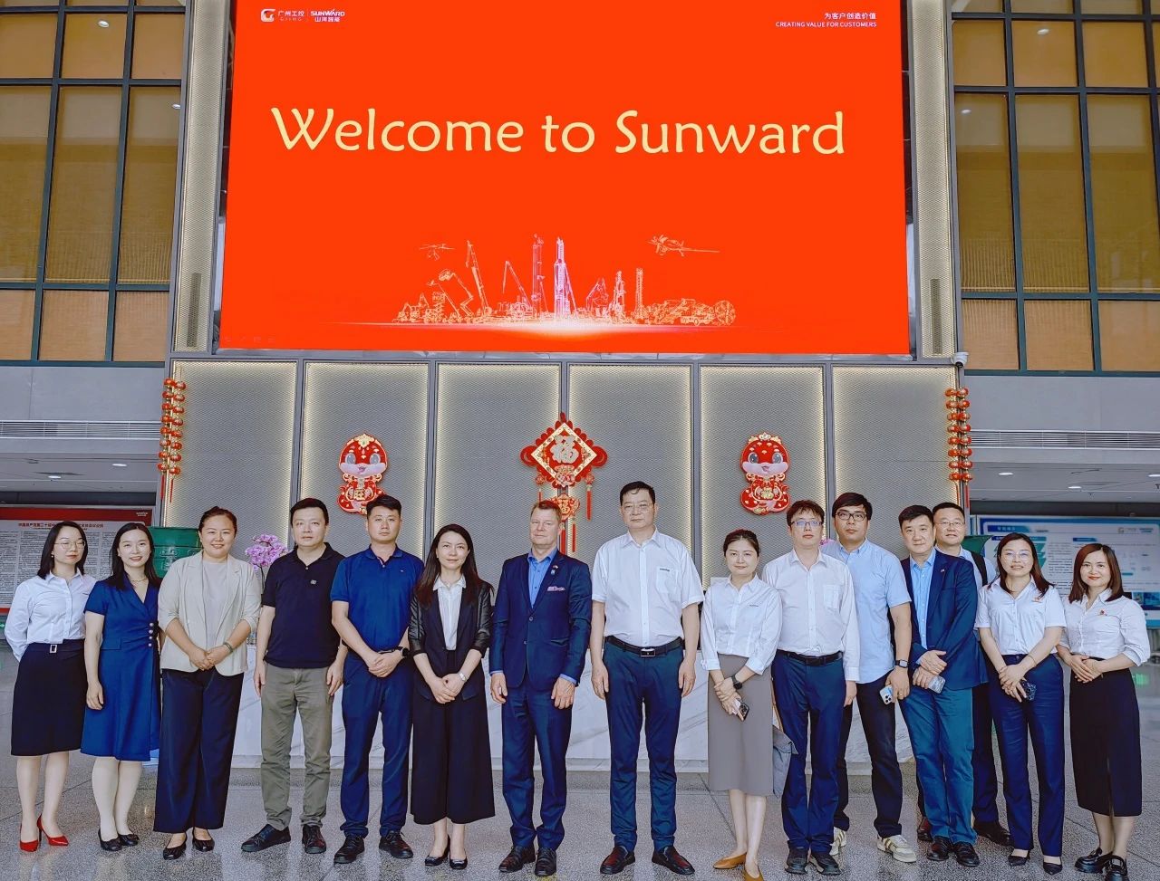 芬兰驻华大使馆商务参赞到访UED在线官网网页版(中国)唯一官方网站智能