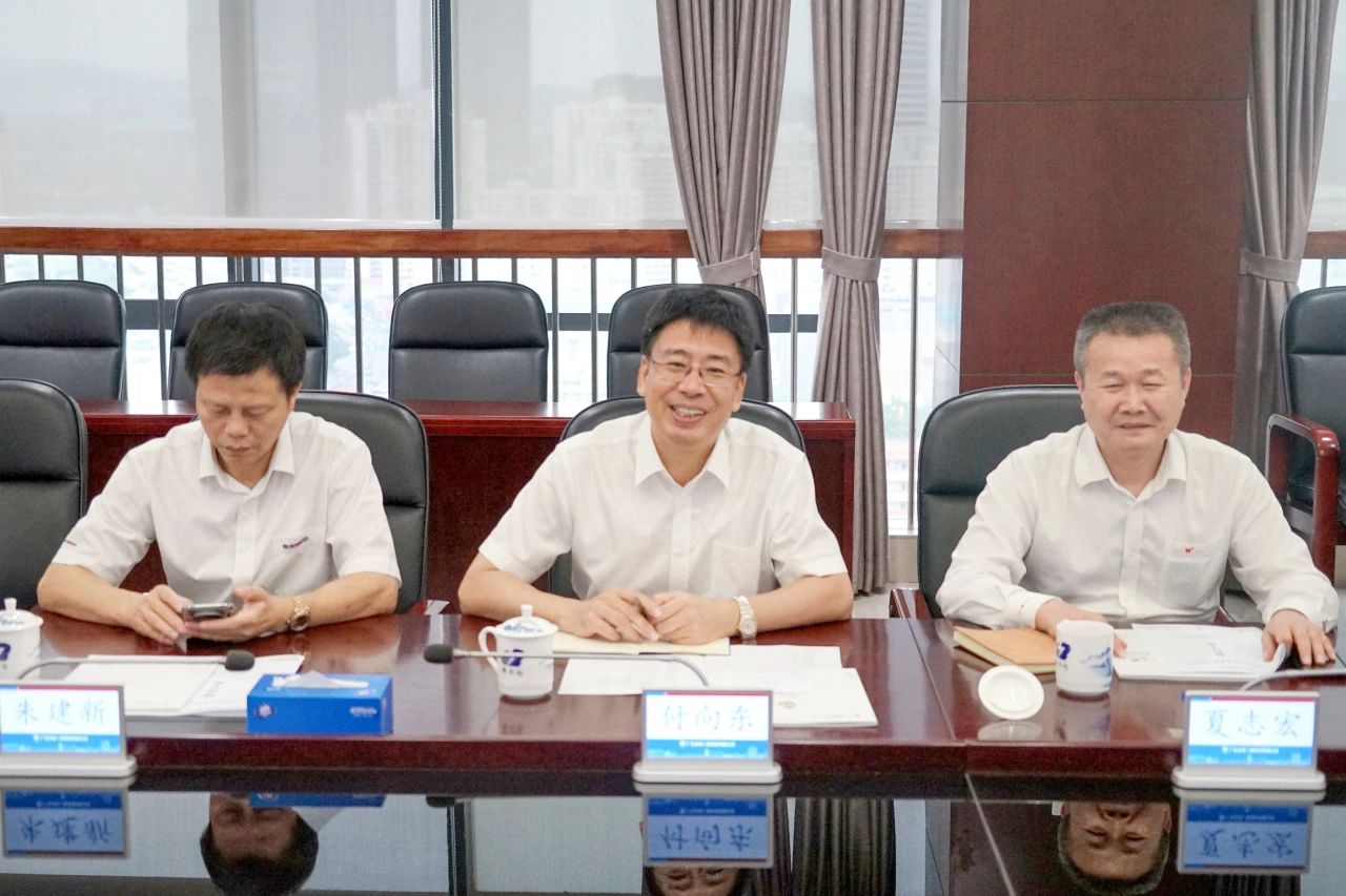 UED在线官网网页版(中国)唯一官方网站智能董事长付向东率队拜访广东水电二局,深化合作共谋发展