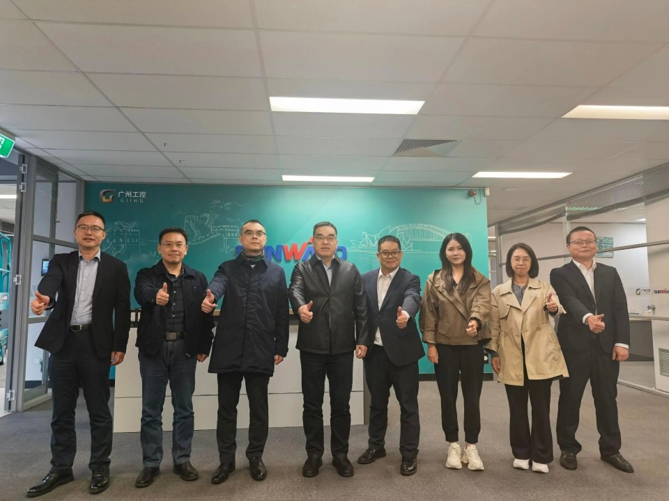 广州工控集团总经理王福铸率队考察UED在线官网网页版(中国)唯一官方网站智能澳大利亚子公司